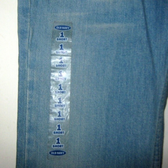 Old Navy Ultra Low Rise Boot Cut Size 1 Short Jeans - Picture 4 of 5